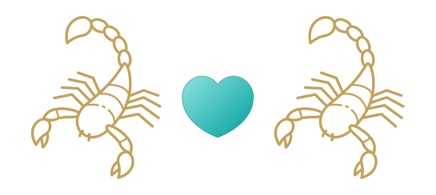 Scorpio & Scorpio Compatibility